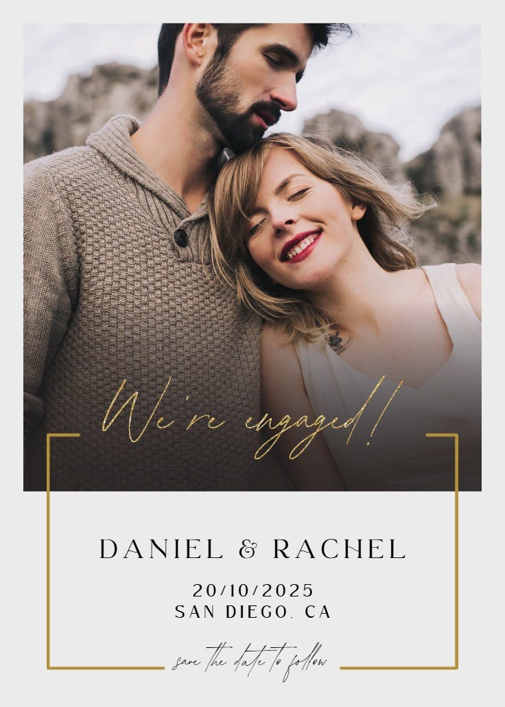 New era - engagement announcement