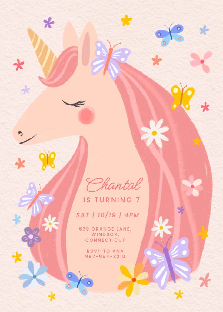 Shine on - birthday invitation