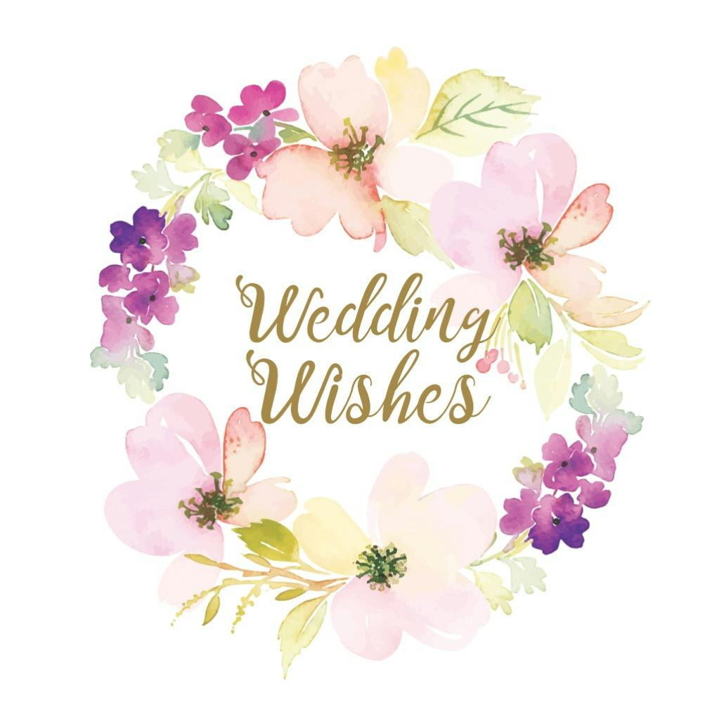 Wedding wishes - wedding congratulations card